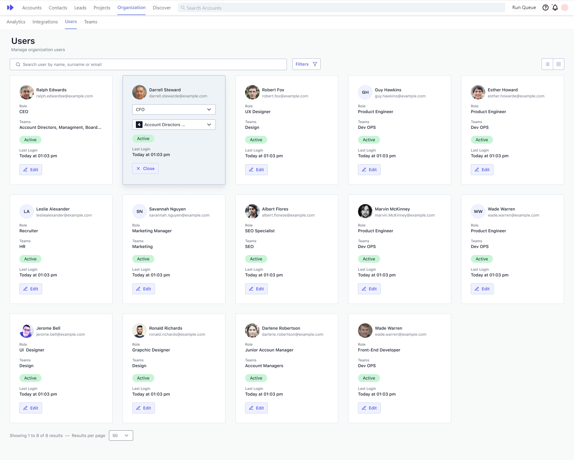 Users-Card-view